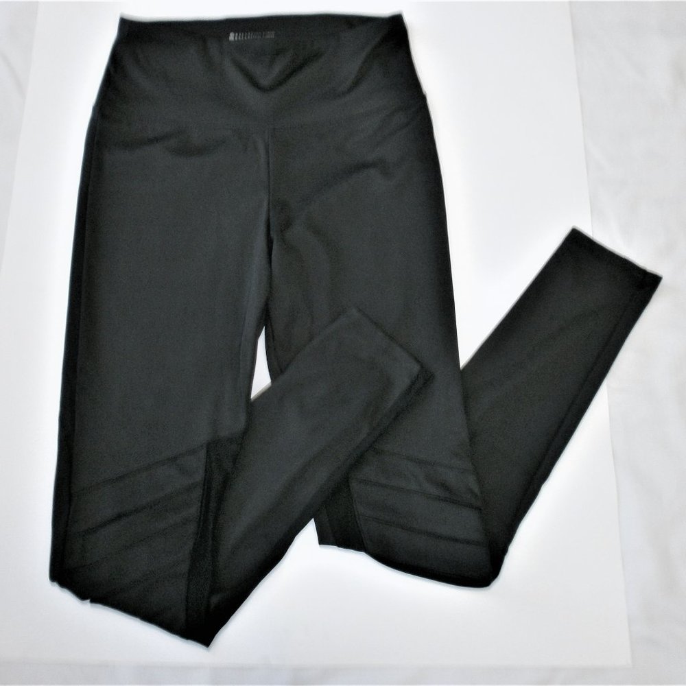 Bally Total Fitness Women Active Moto Pants S 26"